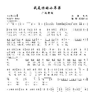 我是你的小苹果_歌谱投稿_词曲:刘秉刚 楼勤 陈美仙