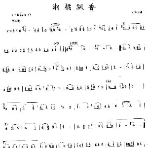 二胡谱 | 湘橘飘香