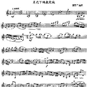 月光下的康定城 单簧管 卿烈军编曲