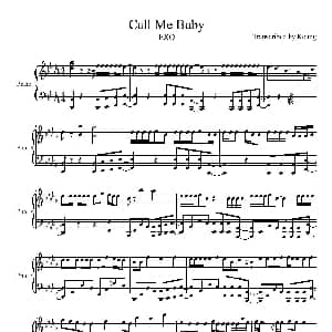Call Me Baby 钢琴谱