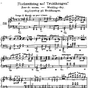 Lyric Pieces Op.65 No.6 钢琴谱 爱德华 哈格吕普 格里格