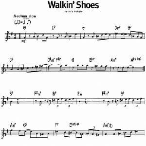 蓝调音乐:Walkin' Shoes_外国歌谱
