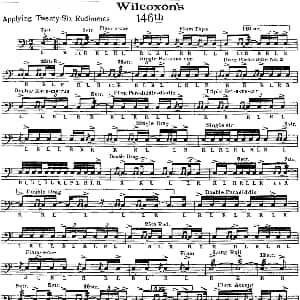 美国军鼓 SOLO No.146 150 爵士鼓谱