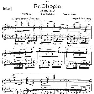 53首改编练习曲 钢琴谱 里奥鲍尔德 戈多夫斯基