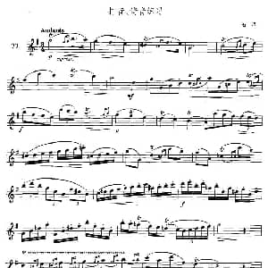 萨克斯谱 | 萨克斯练习曲合集 3—30 打音 倚音练习 海涅