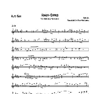 萨克斯谱 | Honey Dipped 中音萨克斯