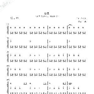 月泉_歌曲简谱_词曲: 罗晓音