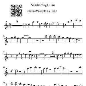 斯卡布罗集市小提琴谱_歌曲简谱