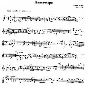 小提琴谱 | Humoresque 诙谐曲