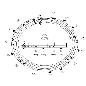 豆芽歌 _通俗唱法乐谱_词曲:民间对联 王少师