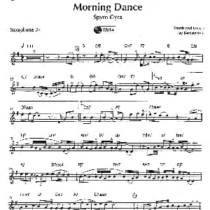 萨克斯谱 | Morning Dance