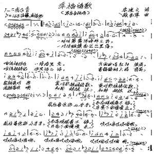 幸福情歌_歌谱投稿_词曲:李建文 张艺军