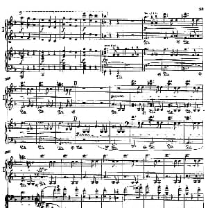 d小调第九交响曲 Op.125 钢琴谱 路德维希 冯 贝多芬