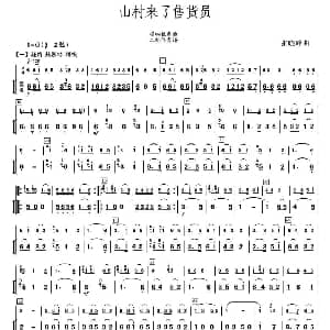 山村来了售货员 唢呐独奏 二胡伴奏 张晓峰