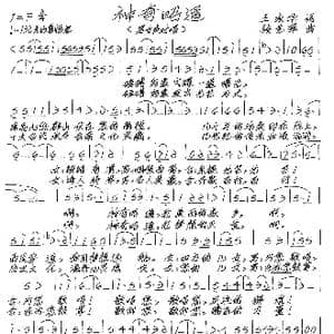 神奇昭通_歌谱投稿_词曲:王永华 张艺军