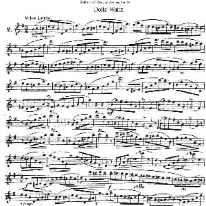 长笛曲谱 | 25首浪漫练习曲作品66号 NO.2 Kohler 柯勒