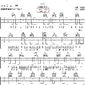 千禧 吉他谱 徐秉龙 徐秉龙词曲 公共账号吉他谱快搜 制谱