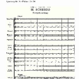 F小调第四交响曲, Op.36 第三乐章