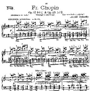 53首改编练习曲 钢琴谱 里奥鲍尔德 戈多夫斯基