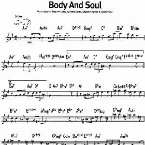 蓝调音乐:Body And Soul_外国歌谱