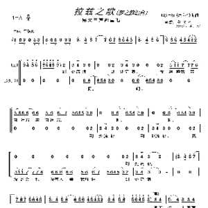 拉兹之歌〔梦之旅合唱组合〕_歌曲简谱_词曲: 印度电影插曲