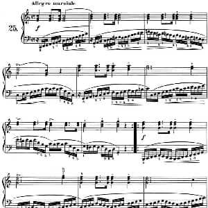 25首车尔尼Op.748练习曲 钢琴谱 车尔尼