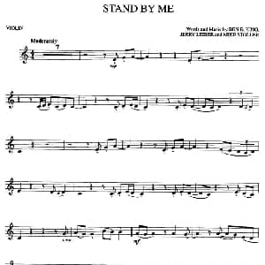 小提琴谱 | STAND BY ME