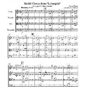 小提琴谱 | Bridal Chorus from