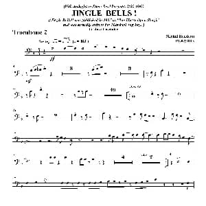 JINGLE BELLS！ 第二长号分谱