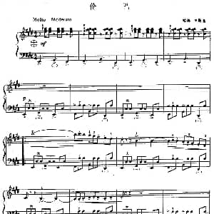 手风琴谱 | 伦巴 帕勒莫 亨海斯