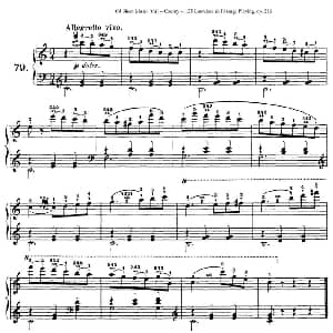 125 Exercises in Passage Playing Op.261 钢琴谱 车尔尼