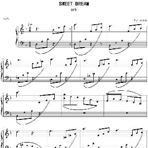 Sweet Dream 钢琴谱 姚恒璐