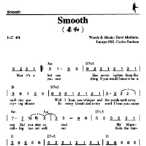 Smooth_外国歌谱