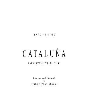 Op.47 Nr.2 Suite Espanola Canaluna 吉他谱 ​伊萨克 阿尔贝尼斯