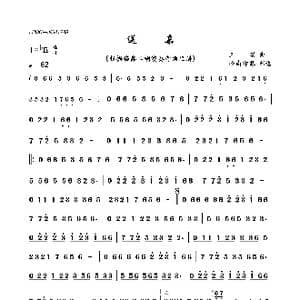 送亲_歌曲简谱_词曲: 王琪