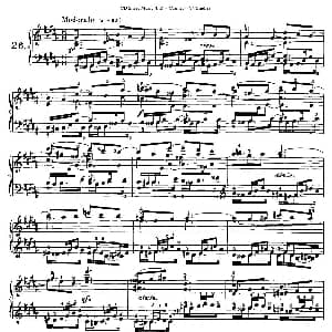 Cramer 84 exercices 钢琴谱 Cramer 克拉莫