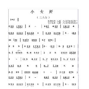 小女婿_歌谱投稿_词曲: 张世平 邢晨力