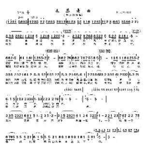 采茶舞曲_歌谱投稿_词曲:周大凤 周大凤