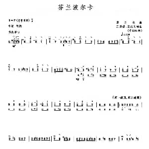 芬兰波尔卡 柳琴 芬兰乐曲 王红艺 王惠然编曲