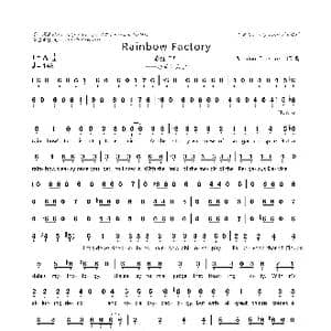 Rainbow Factory_歌曲简谱_词曲:Wooden Toaster Wooden Toaster