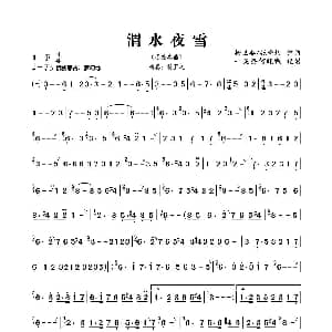 渭水夜雪 埙独奏曲 杨卫英 杨卫英