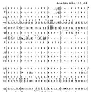 二人转开场曲 流畅 _歌曲简谱_词曲: :邢文岐