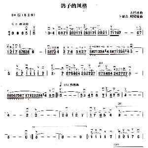 二胡谱 | 鸽子的风格 周维