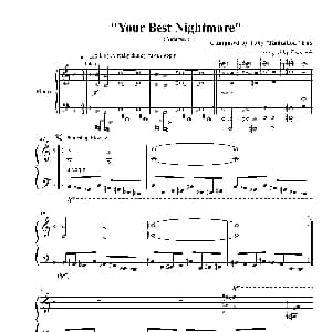 Your Best Nightmare 钢琴谱