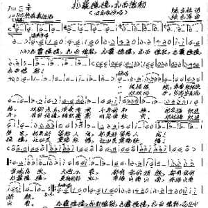 扎囊氆氇,扎西德勒_歌谱投稿_词曲:陈吉桂 张艺军