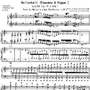 极速风暴 钢琴谱