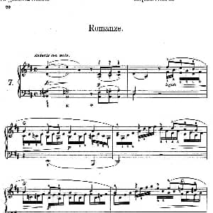 Akvareller Op.19 钢琴谱 尼尔斯 威廉 加德 Niels Wilhelm Gade