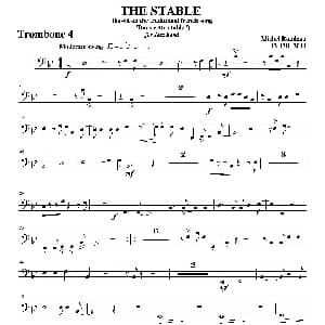 THE STABLE 第四长号分谱