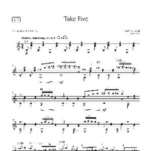Take Five _歌谱投稿