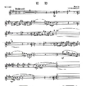 萨克斯谱 | 粉豹